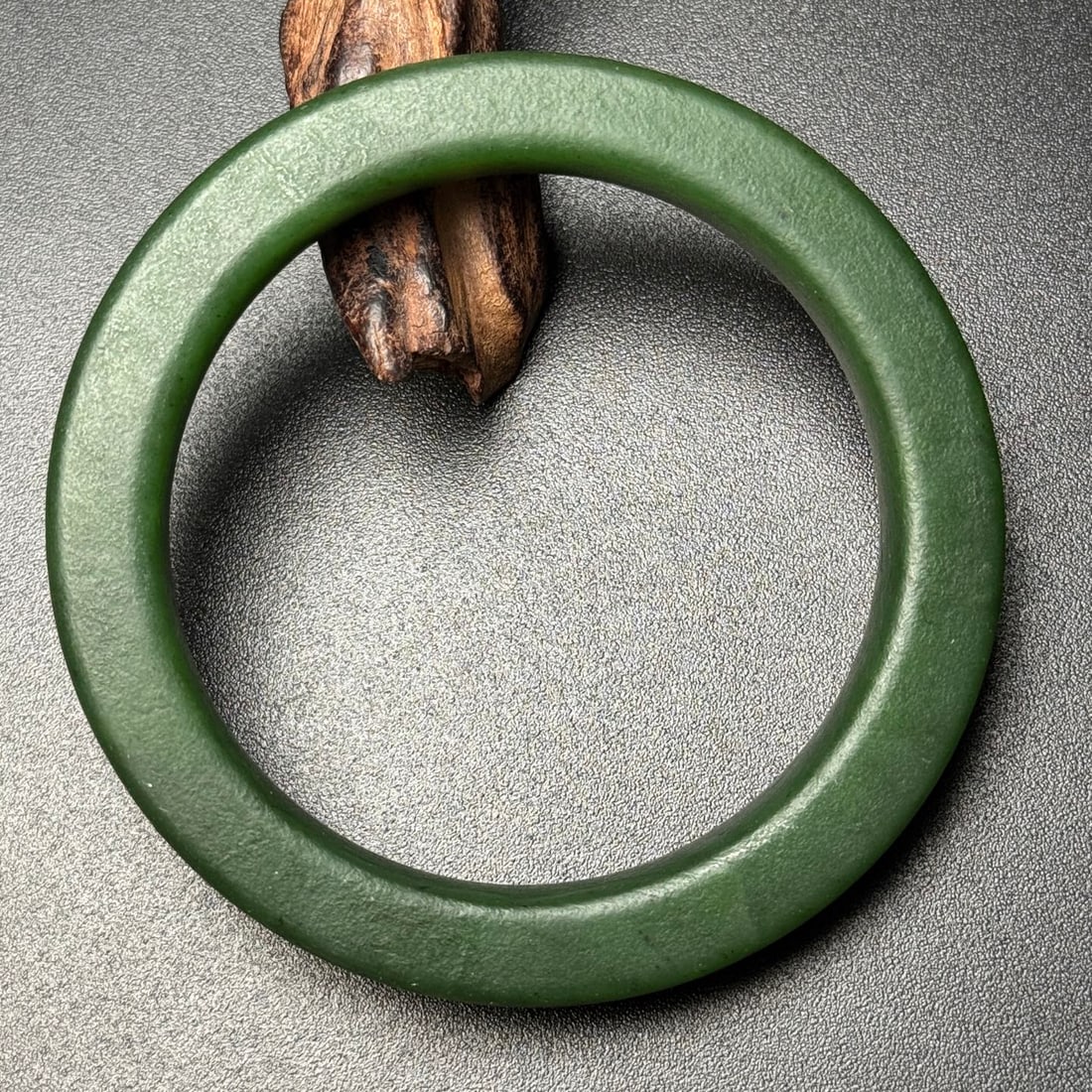 Inside Diameter 60mm Hetian Jade Bracelet - 7