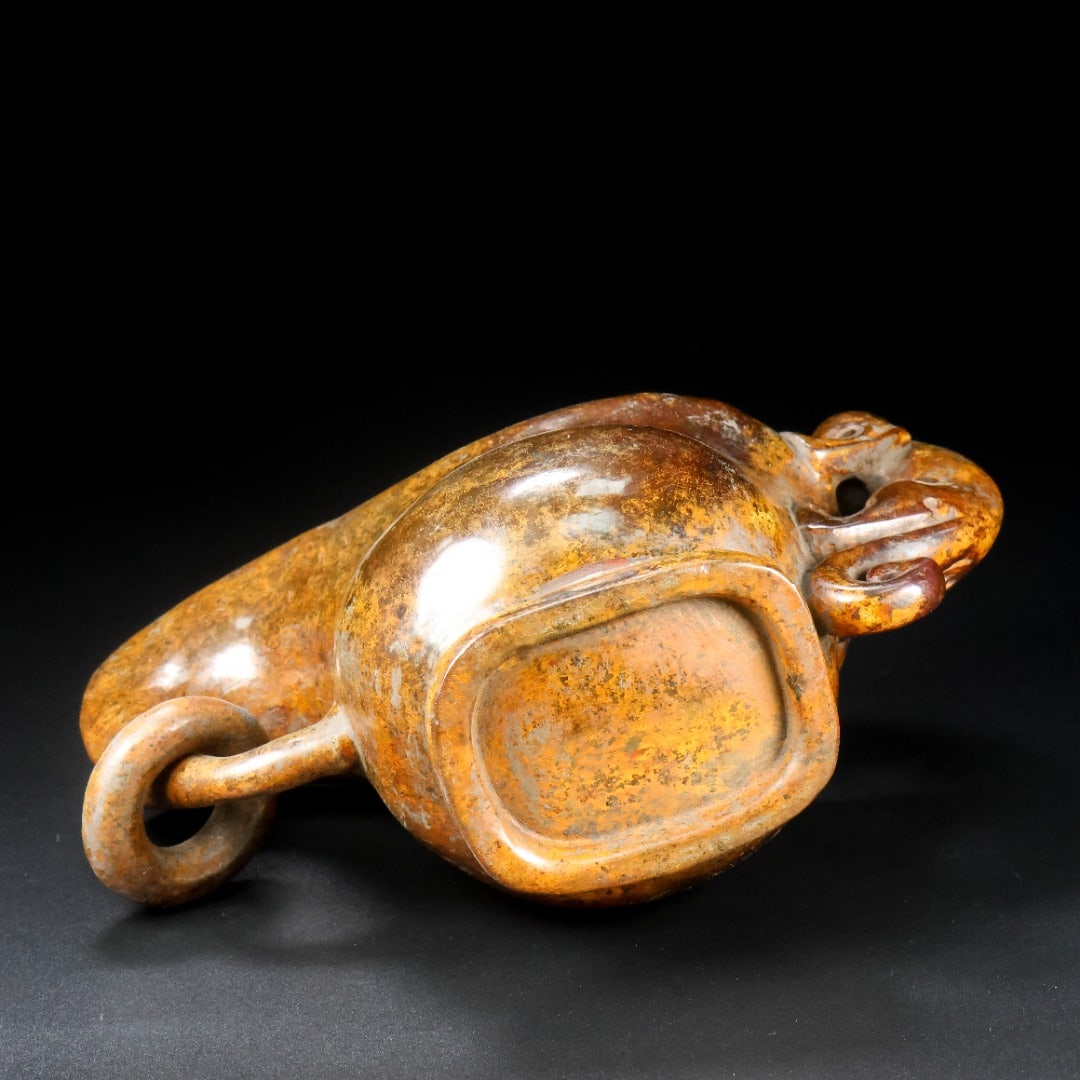 Hetian Jade Wine Cup - Dragon - 9