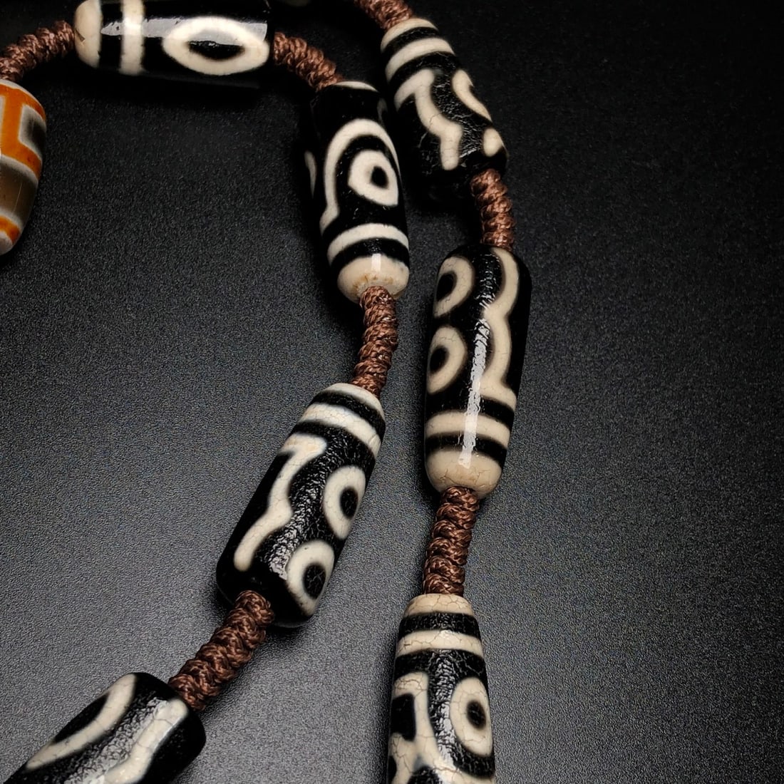Tibetan DZI Agate Necklace - 7