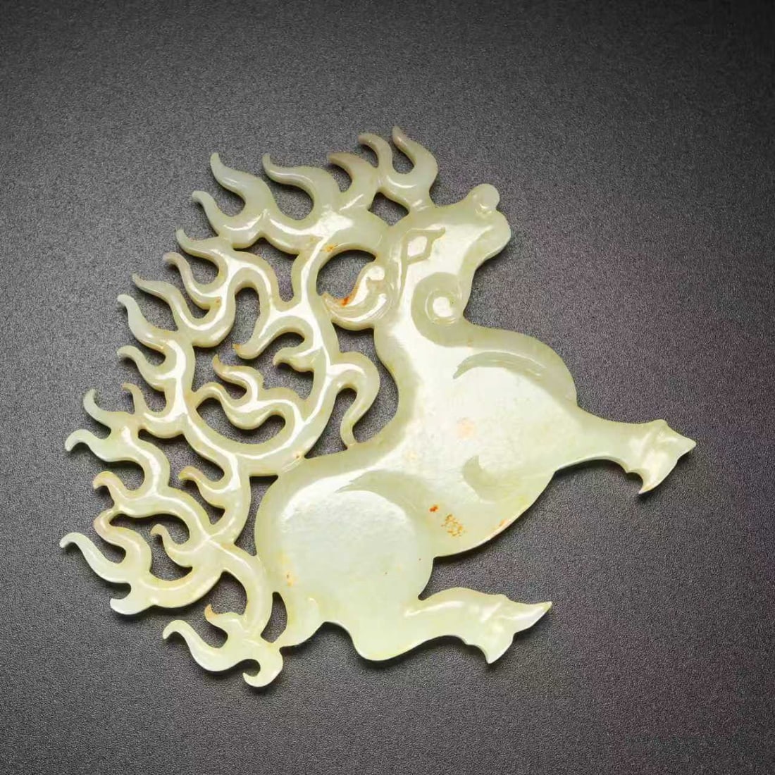 Hetian Jade Pendant - Deer - 5