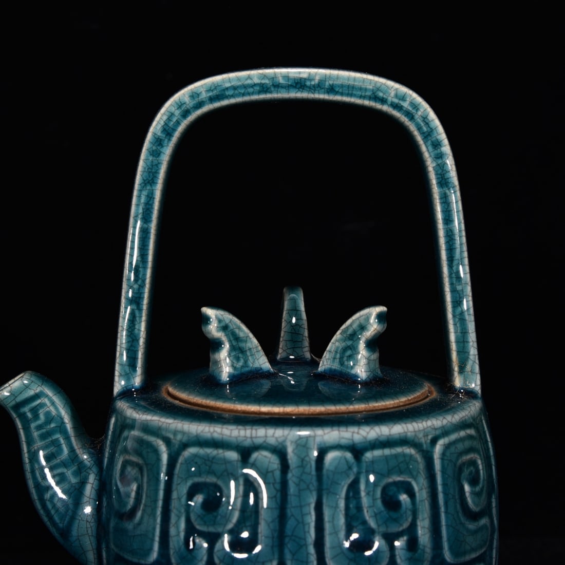 A Set Chai Kiln Porcelain Teapot Cup - 5