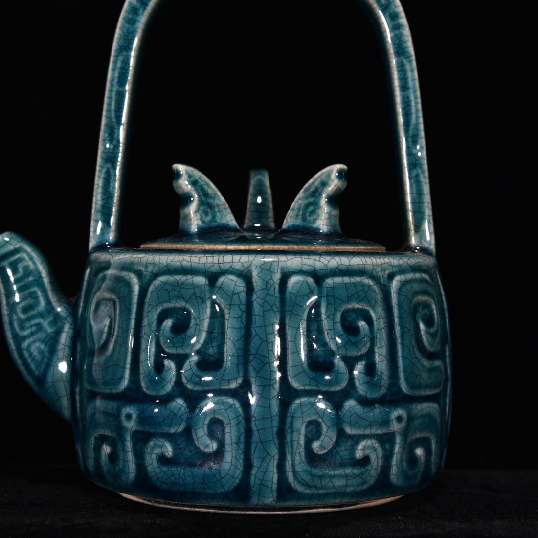 A Set Chai Kiln Porcelain Teapot Cup - 7