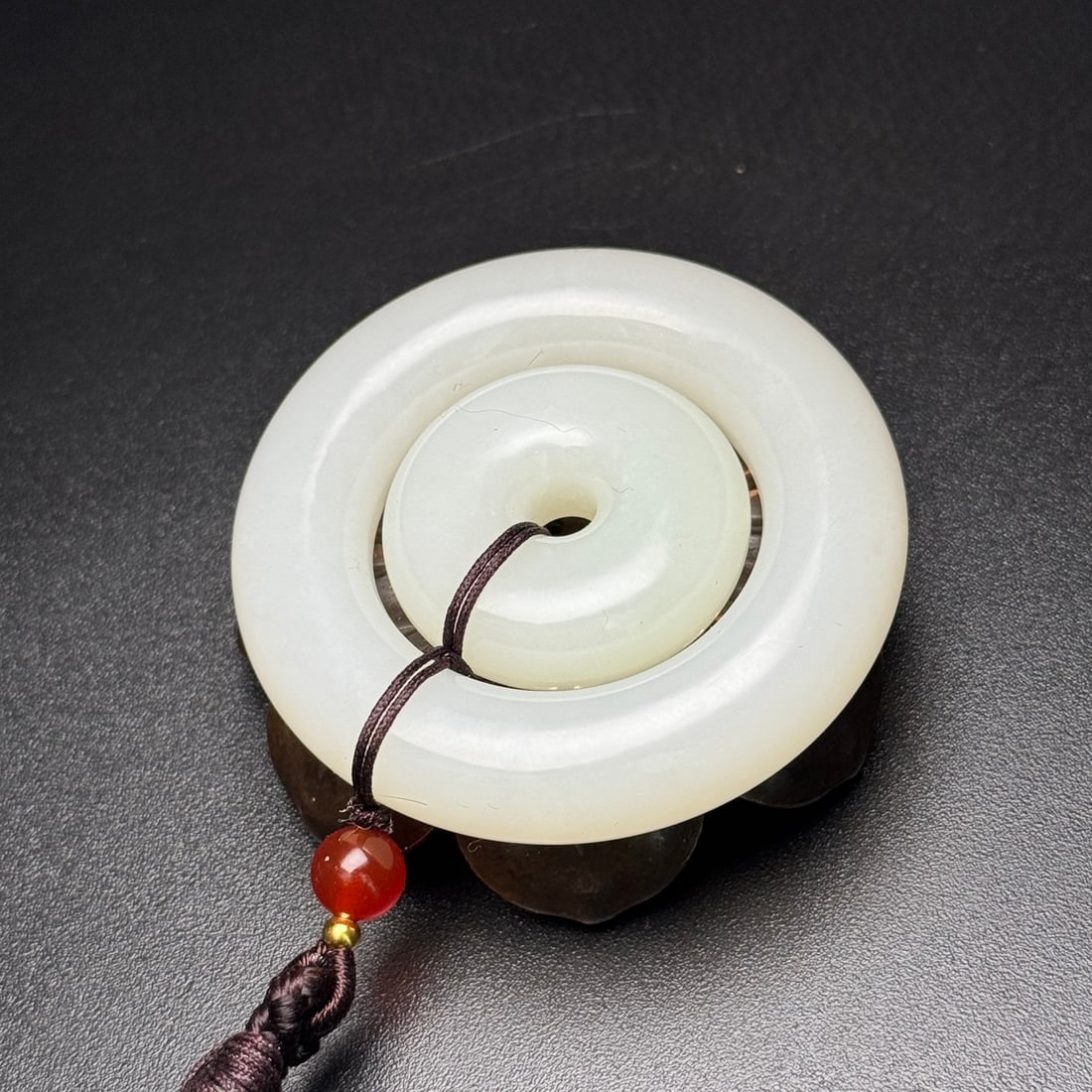Hetian Jade Pendant - Round - 2