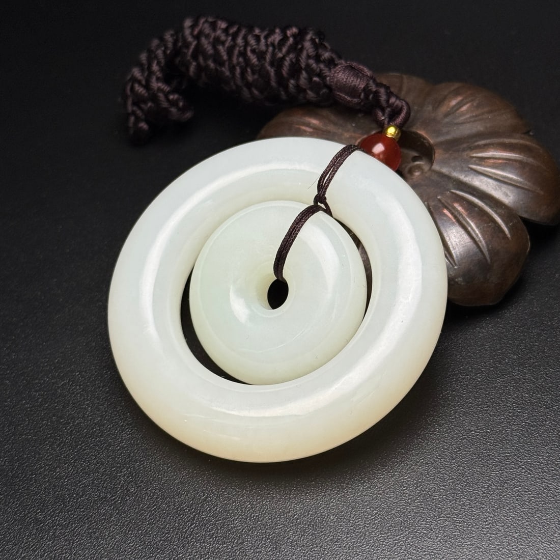 Hetian Jade Pendant - Round - 7