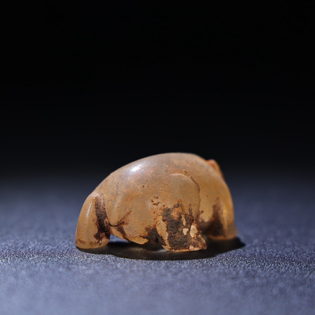 Crystal Bear Statue,Old - 2