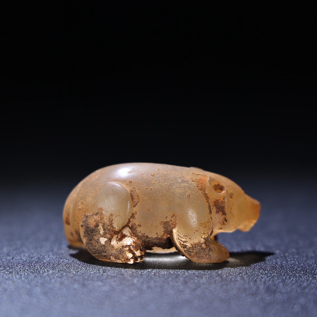 Crystal Bear Statue,Old - 3