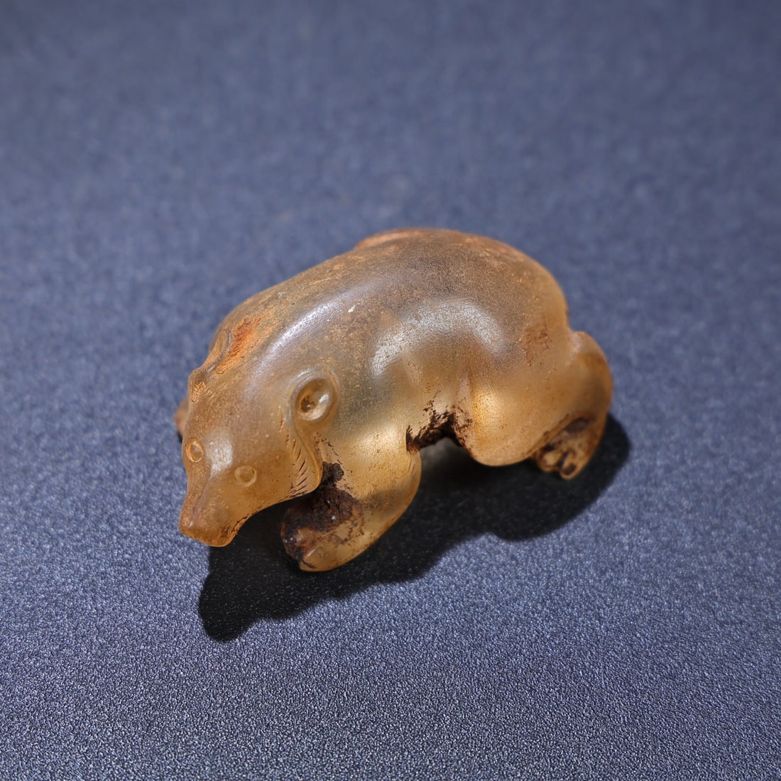 Crystal Bear Statue,Old - 8