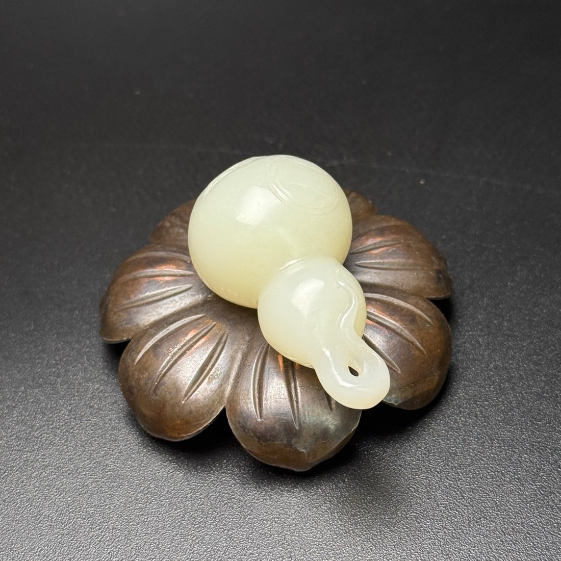 Hetian Jade Pendant - Gourd - 5