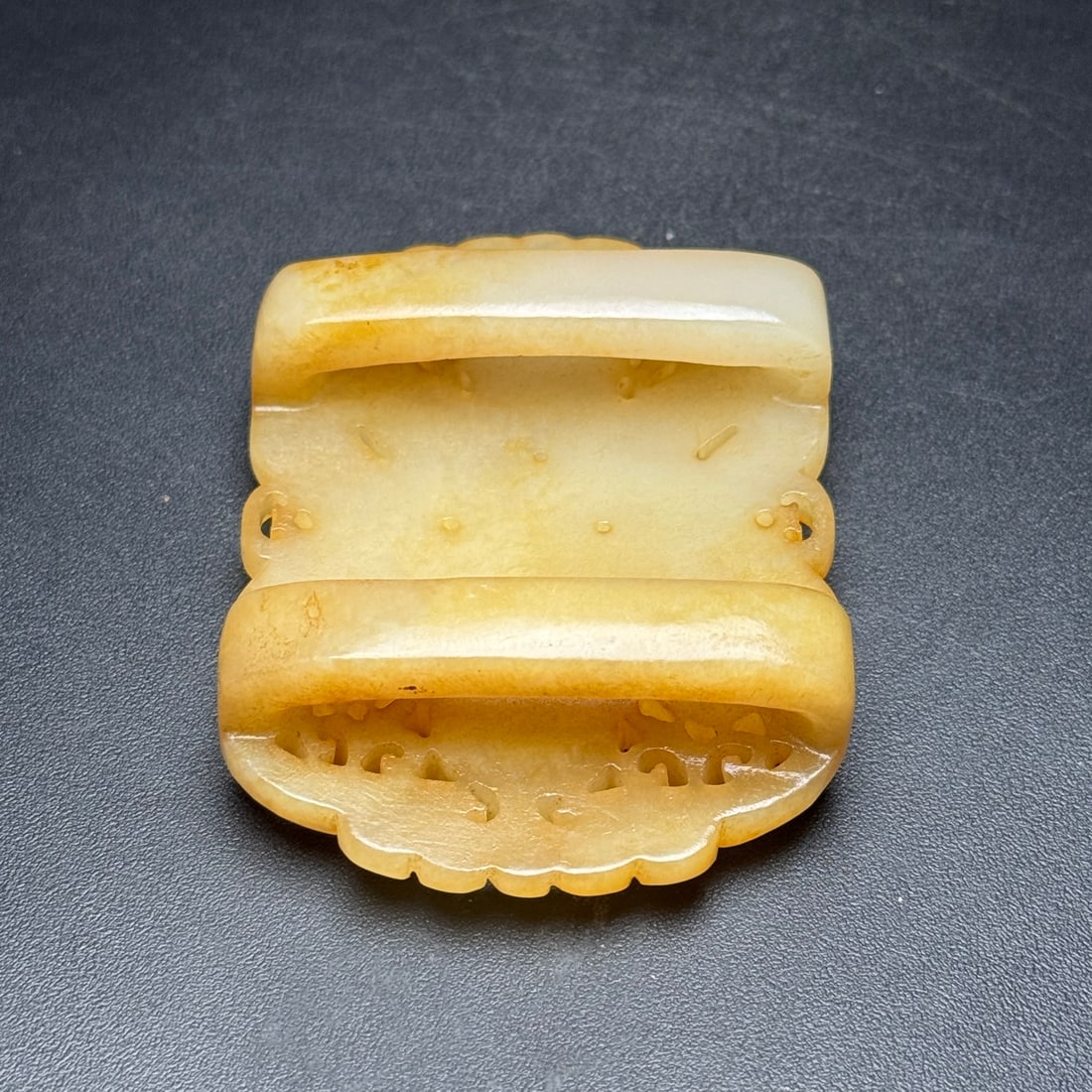 Hetian Jade Belt Buckle - 4