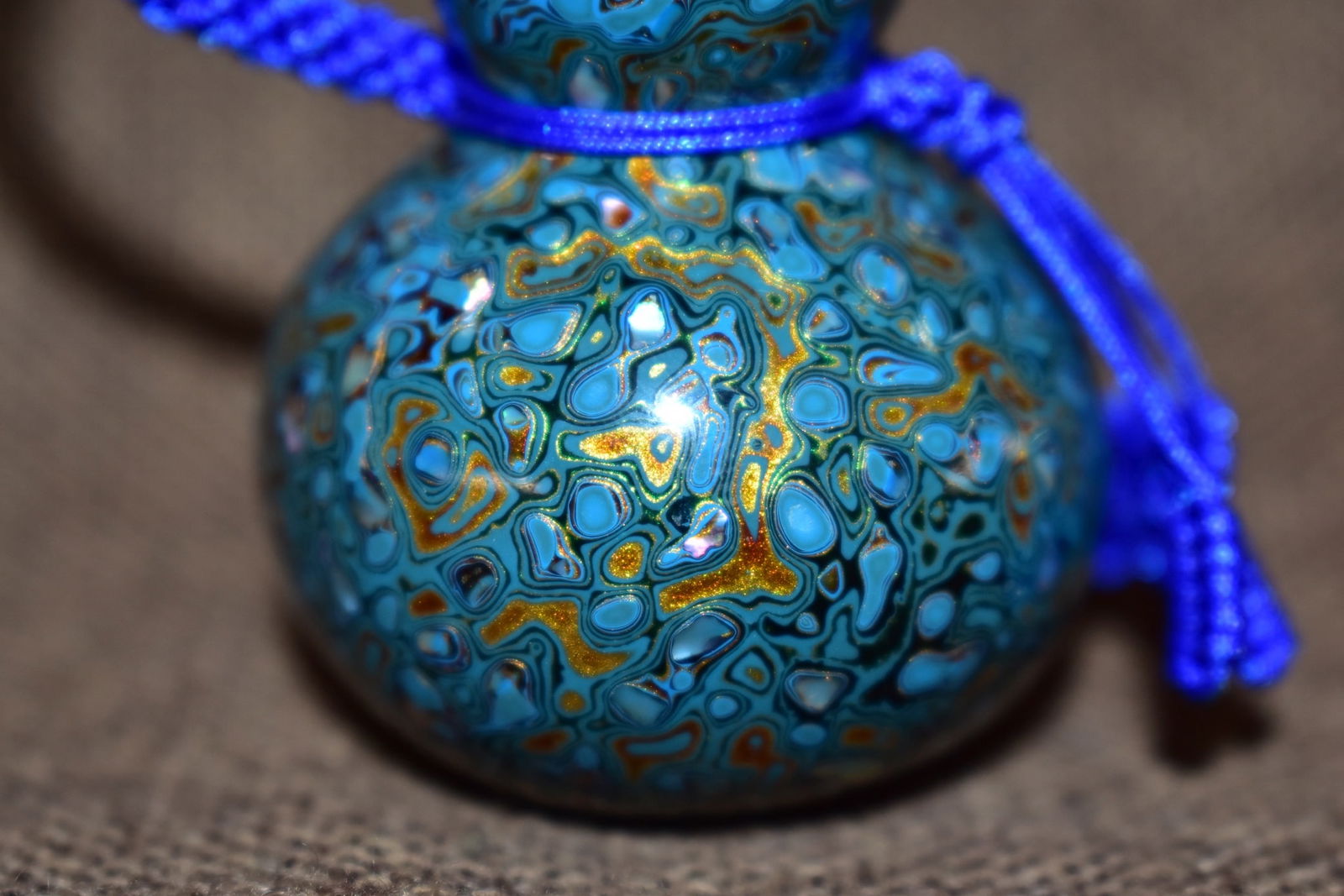 Lacquerware Gourd Snuff Bottle - 2