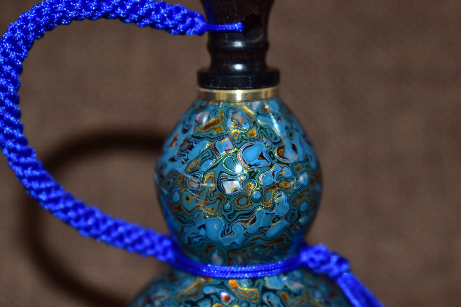 Lacquerware Gourd Snuff Bottle - 7