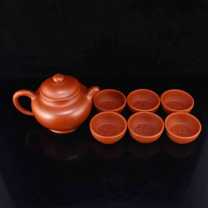 A Set Yixing Zisha Clay Teapot & Cup - 2