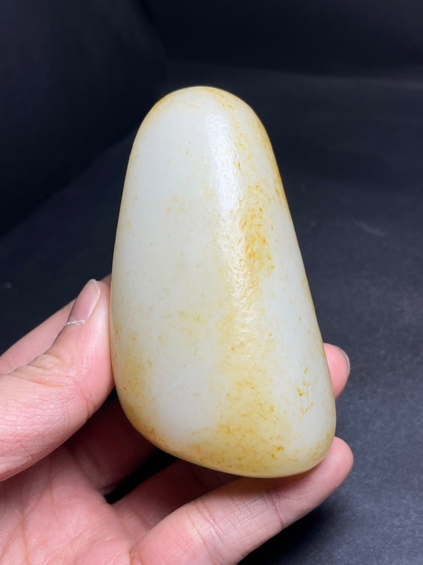 Natural Hetian Jade Original Stone - 7