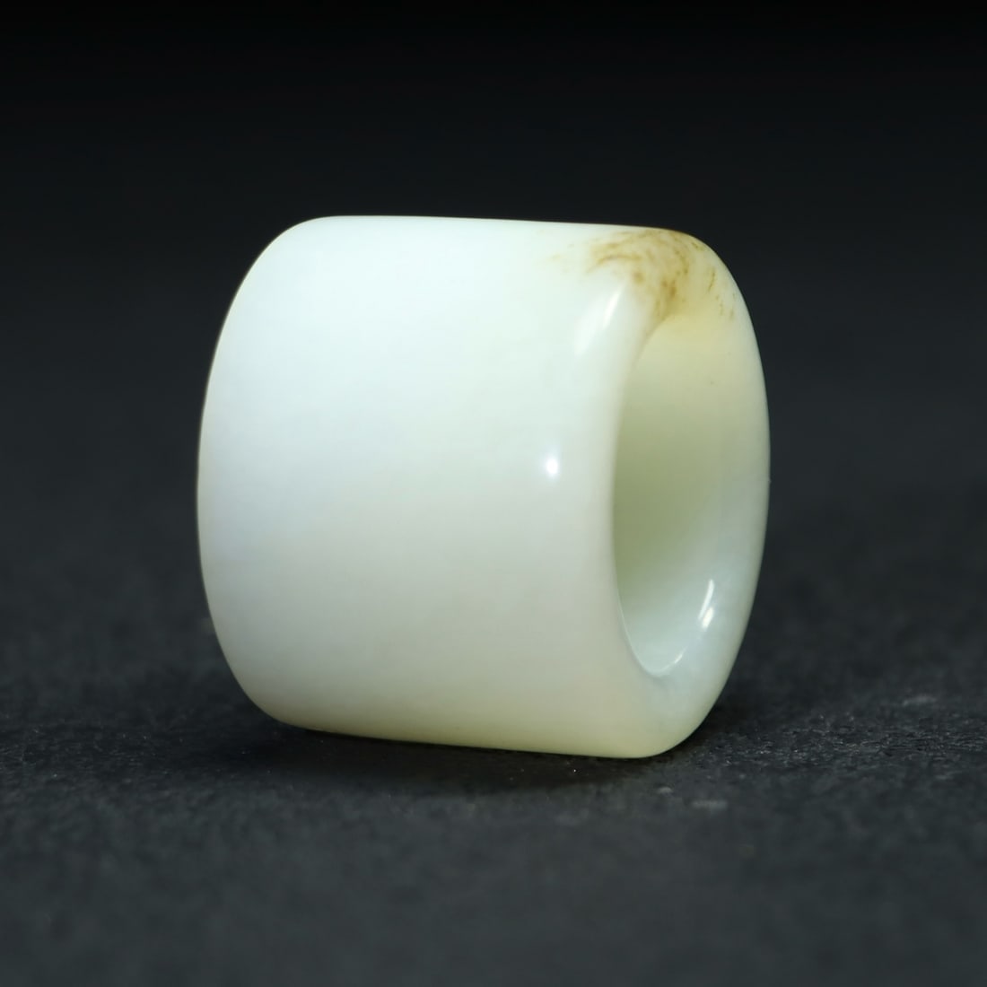 Inside Diameter 22mm Hetian Jade Thumb Ring - 4