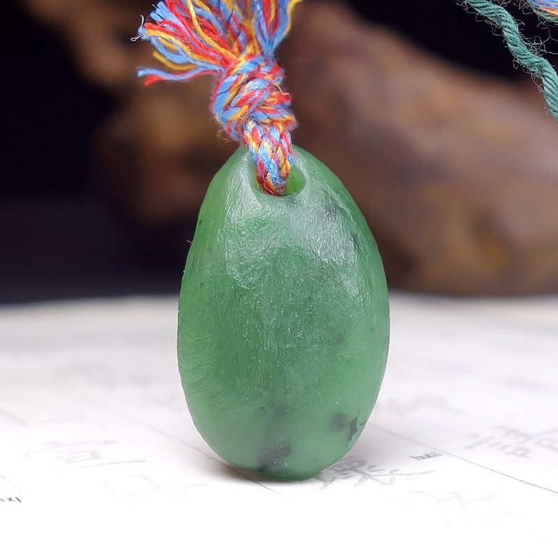 Hand knitting Hetian Jade Hand Chain - 6