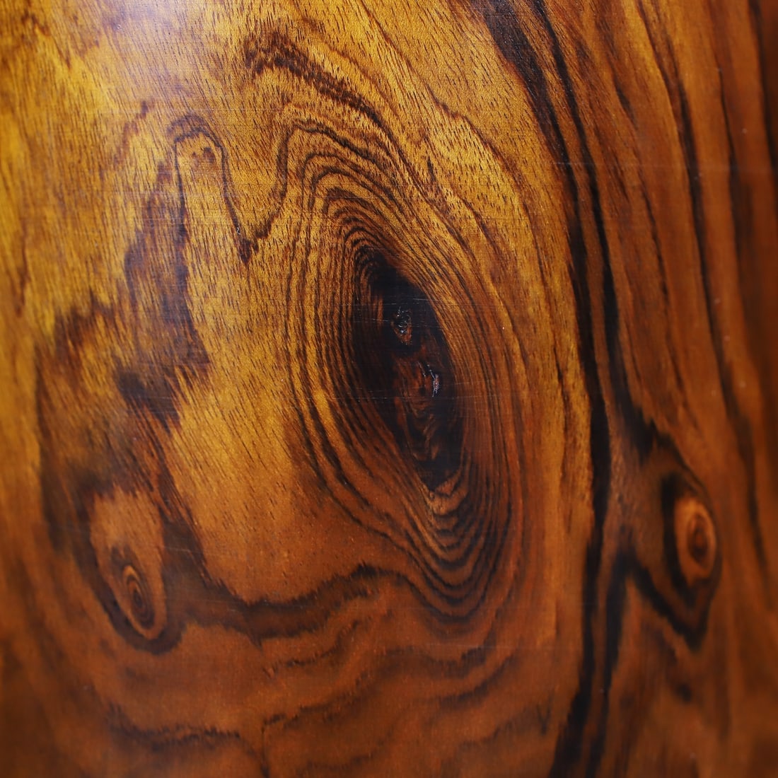 Huanghua Li Wood Brush Pot - 7