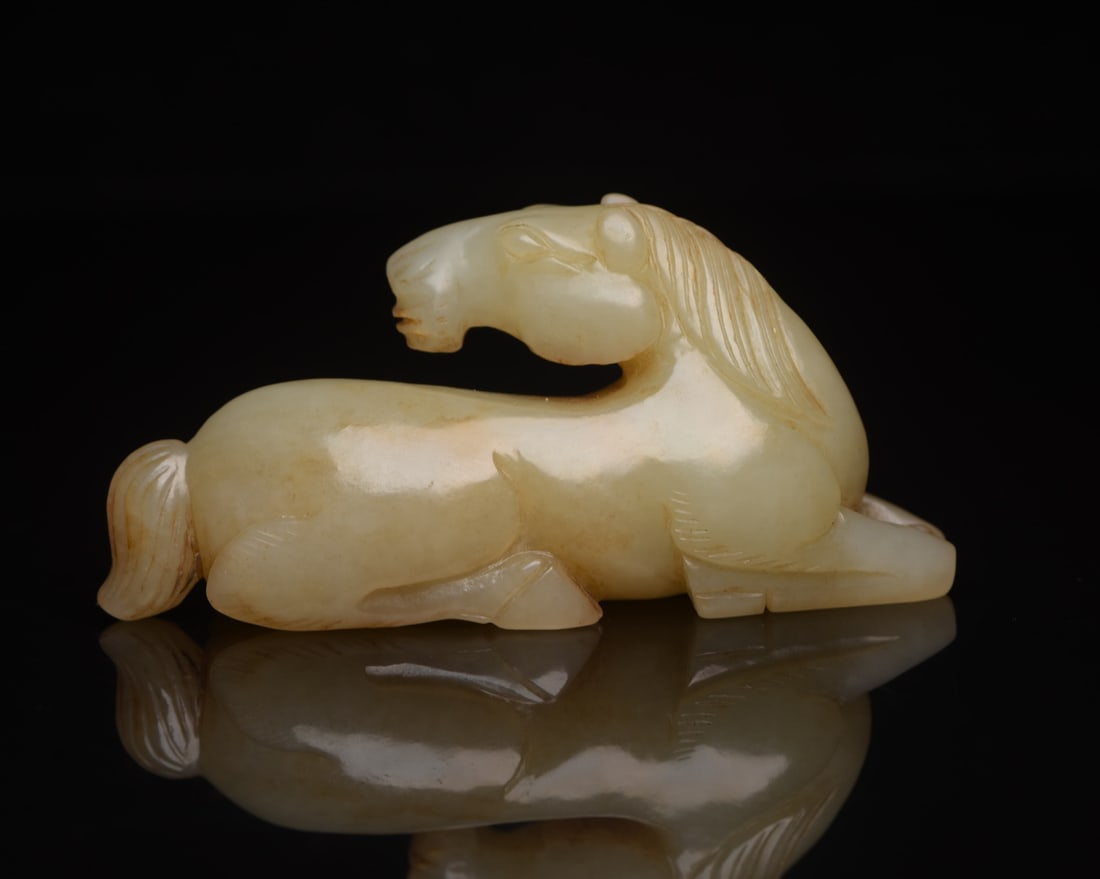 Hetian Jade Pendant - Horse - 2