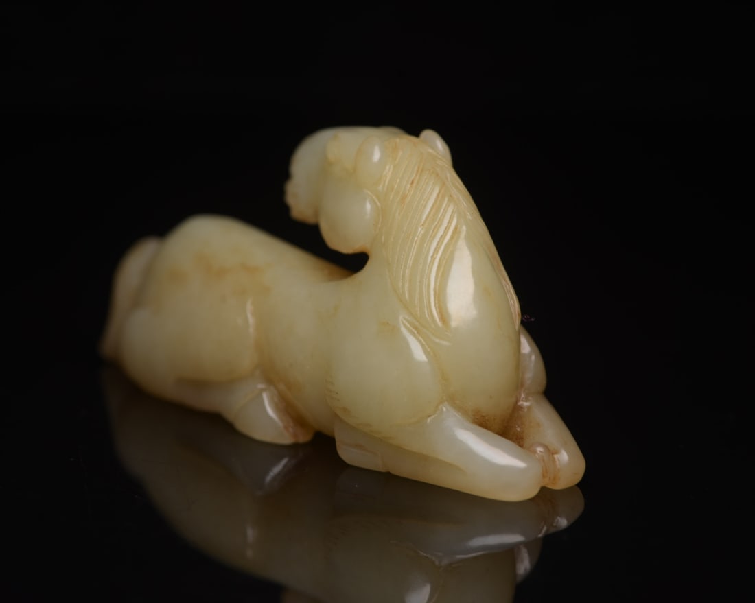 Hetian Jade Pendant - Horse - 3