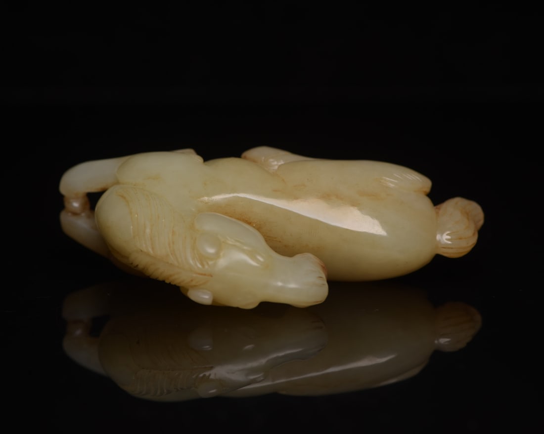 Hetian Jade Pendant - Horse - 5