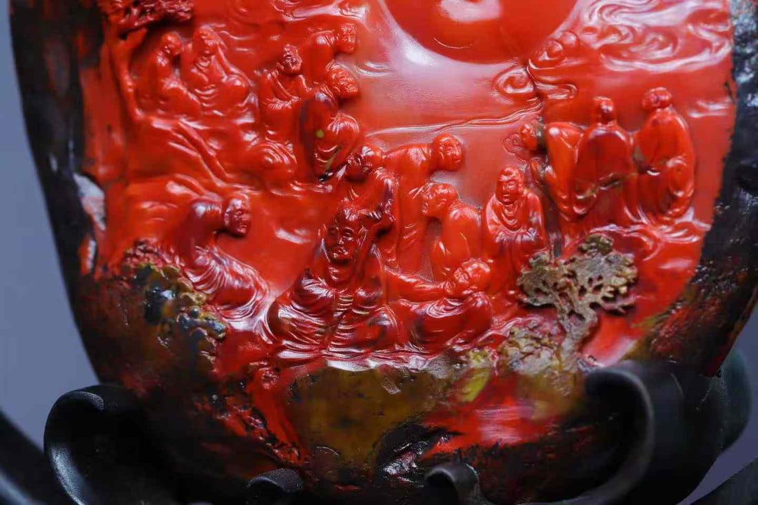 Nanhong Agate Statue - Buddha,Certificate - 4