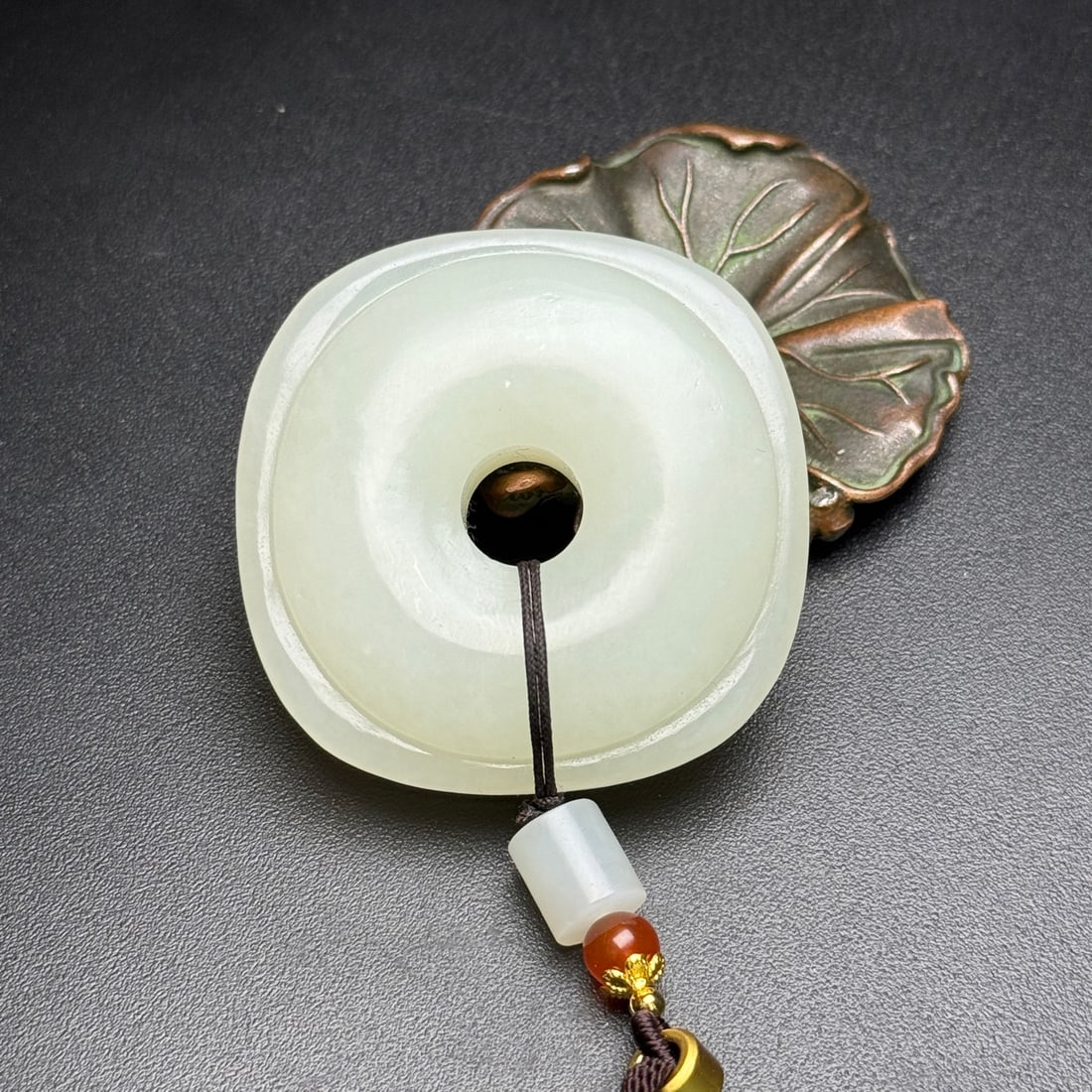 Hetian Jade Lucky Pendant - 2