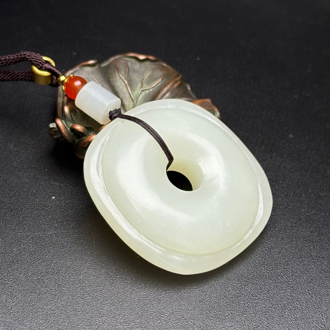 Hetian Jade Lucky Pendant - 3