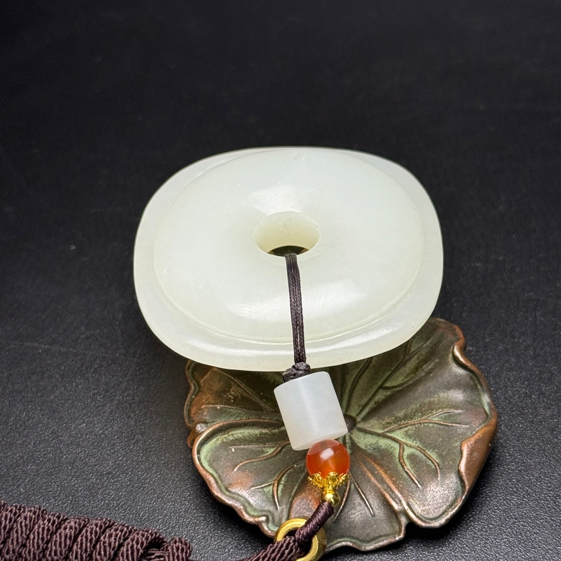 Hetian Jade Lucky Pendant - 5