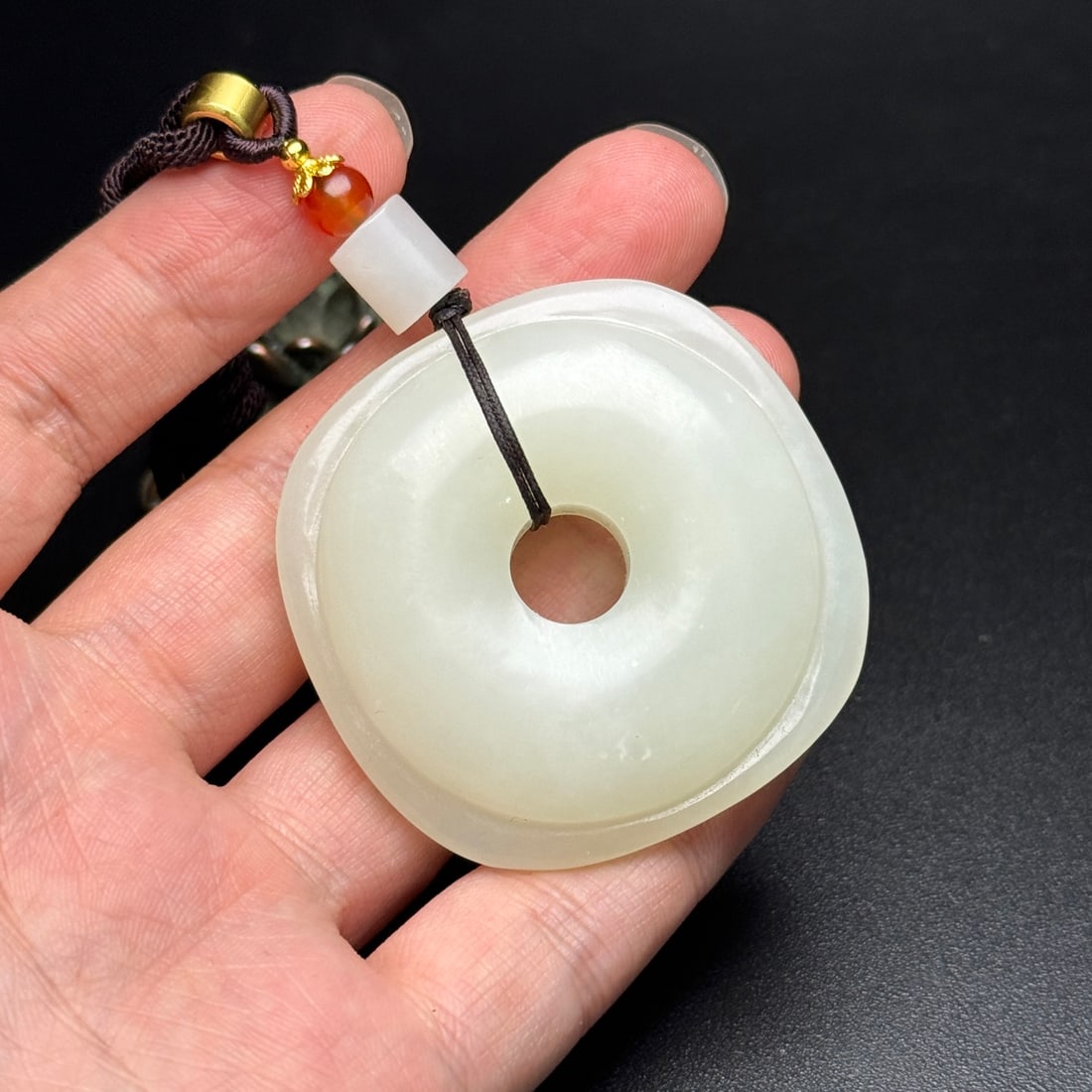 Hetian Jade Lucky Pendant - 8