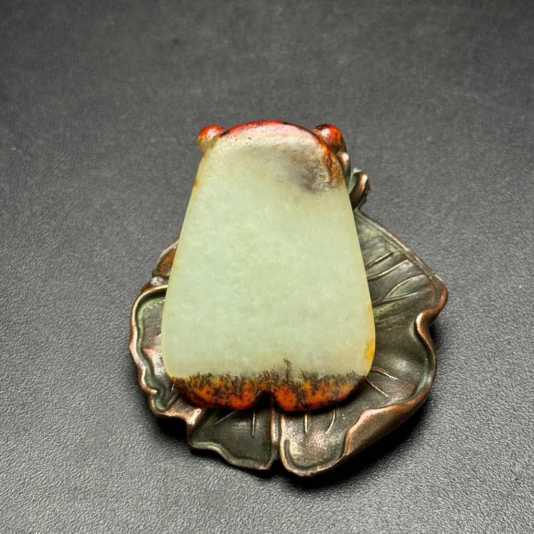 Hetian Jade Pendant - Cicada - 2