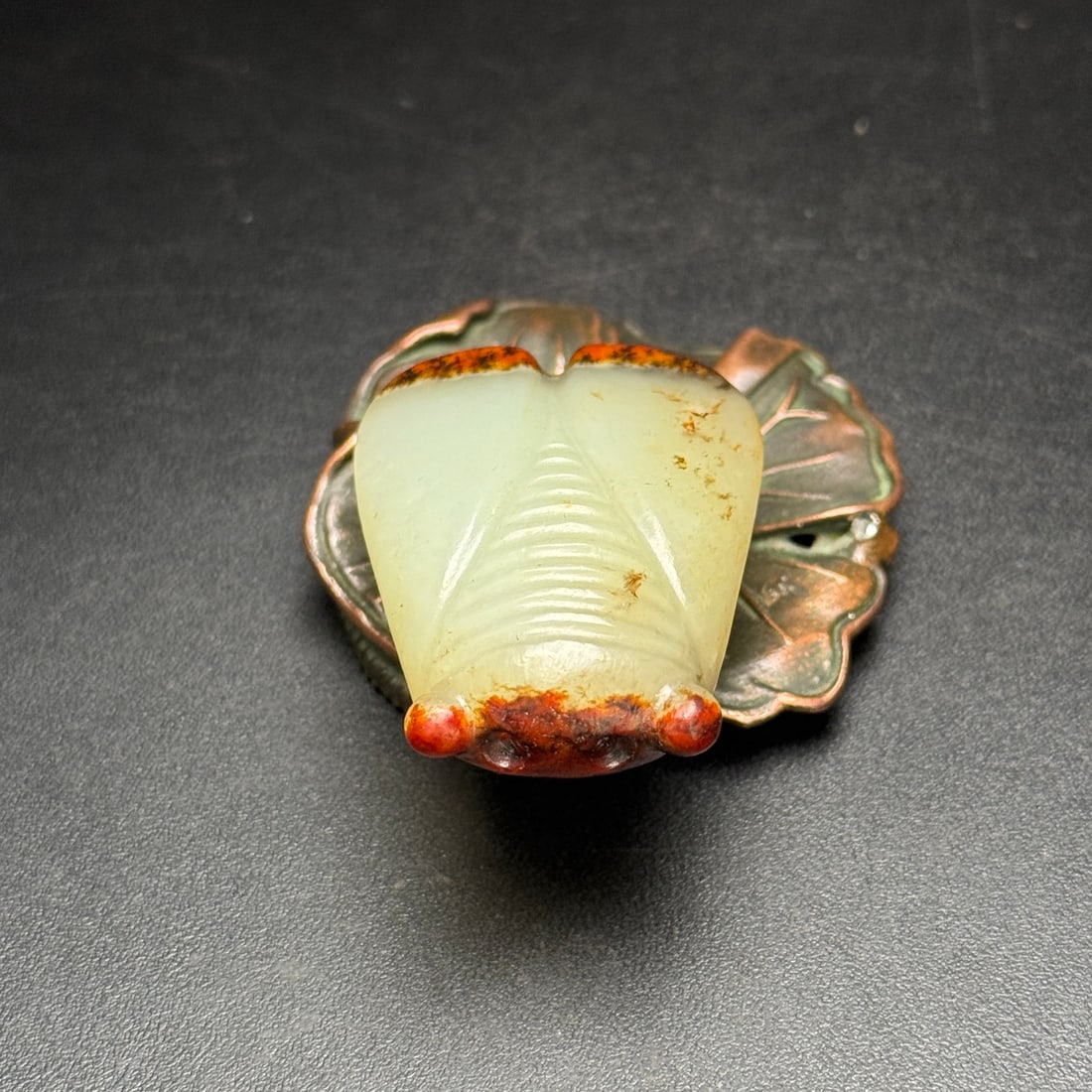 Hetian Jade Pendant - Cicada - 5