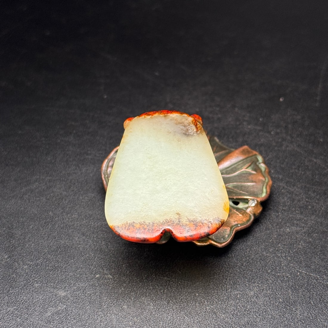 Hetian Jade Pendant - Cicada - 6