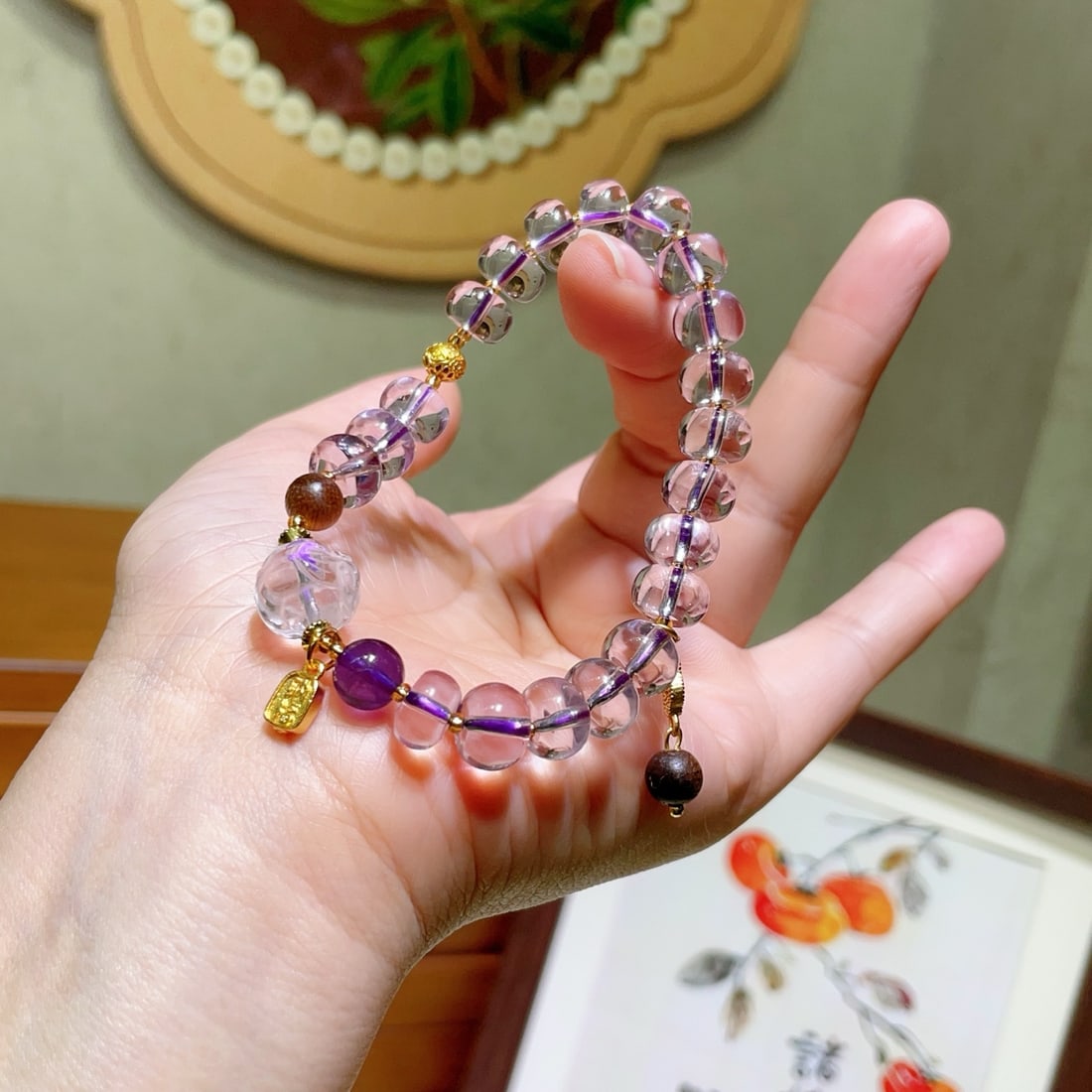 Natural Amethyst Bracelet - 2