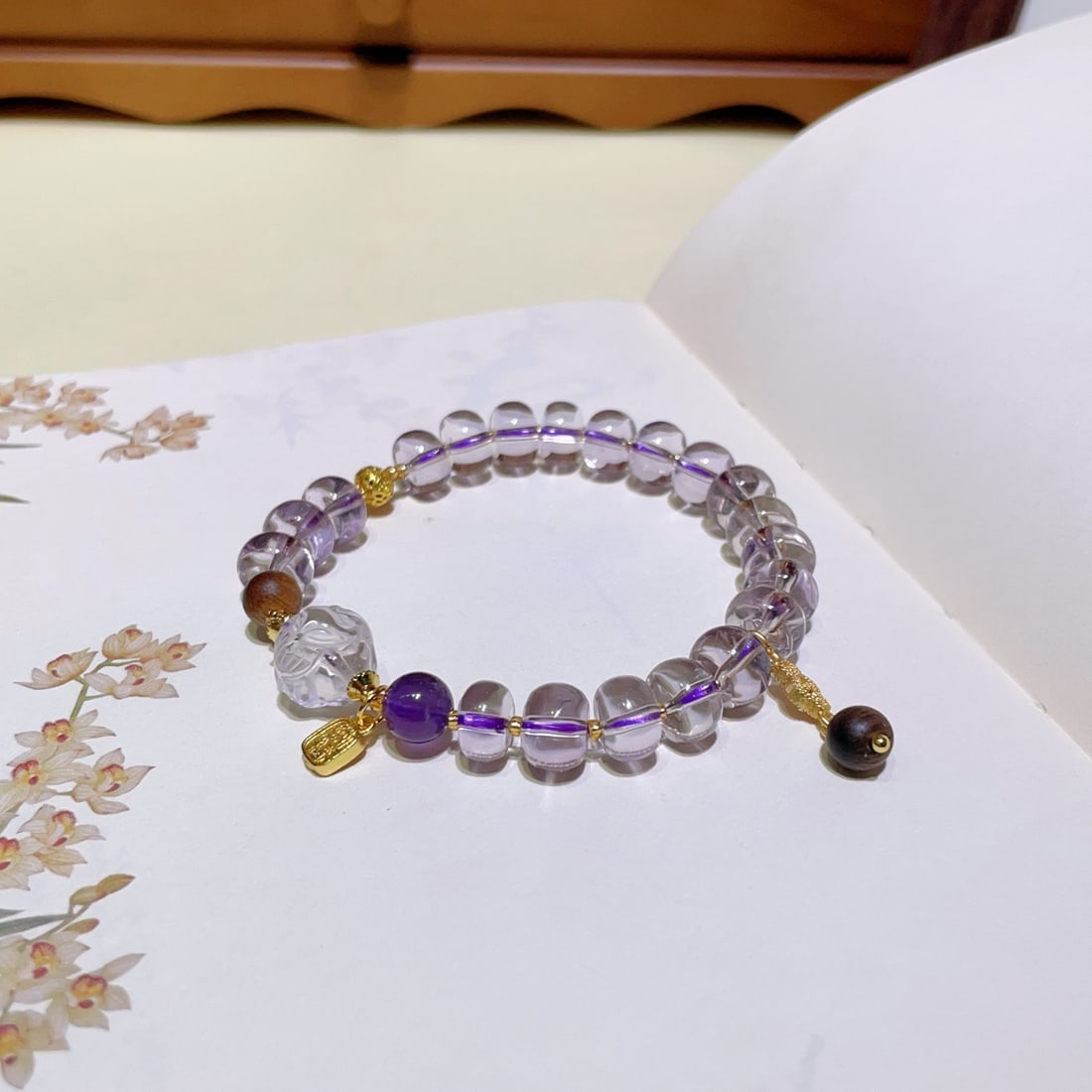 Natural Amethyst Bracelet - 4