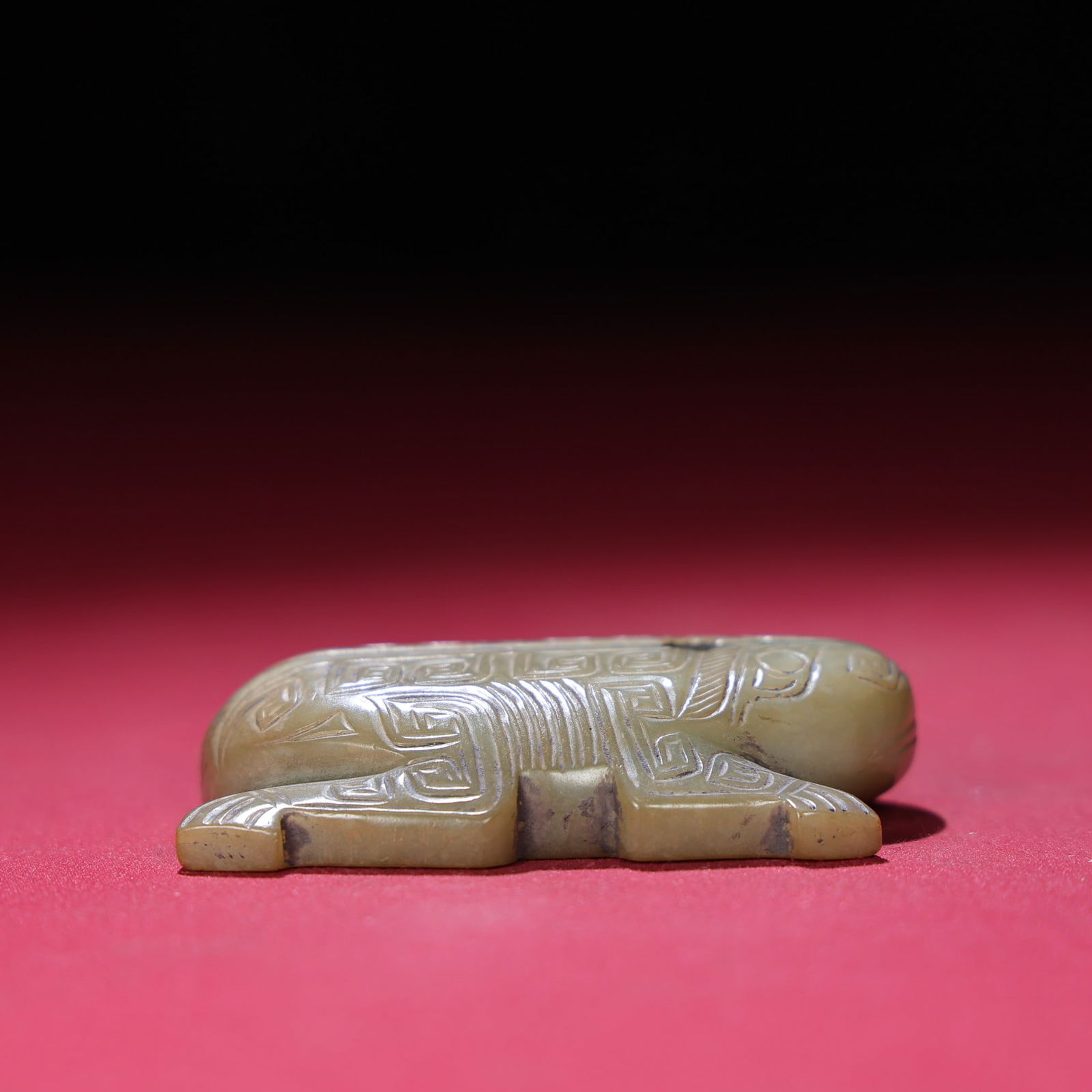 Hetian Jade Animal Pendant Frog - 6