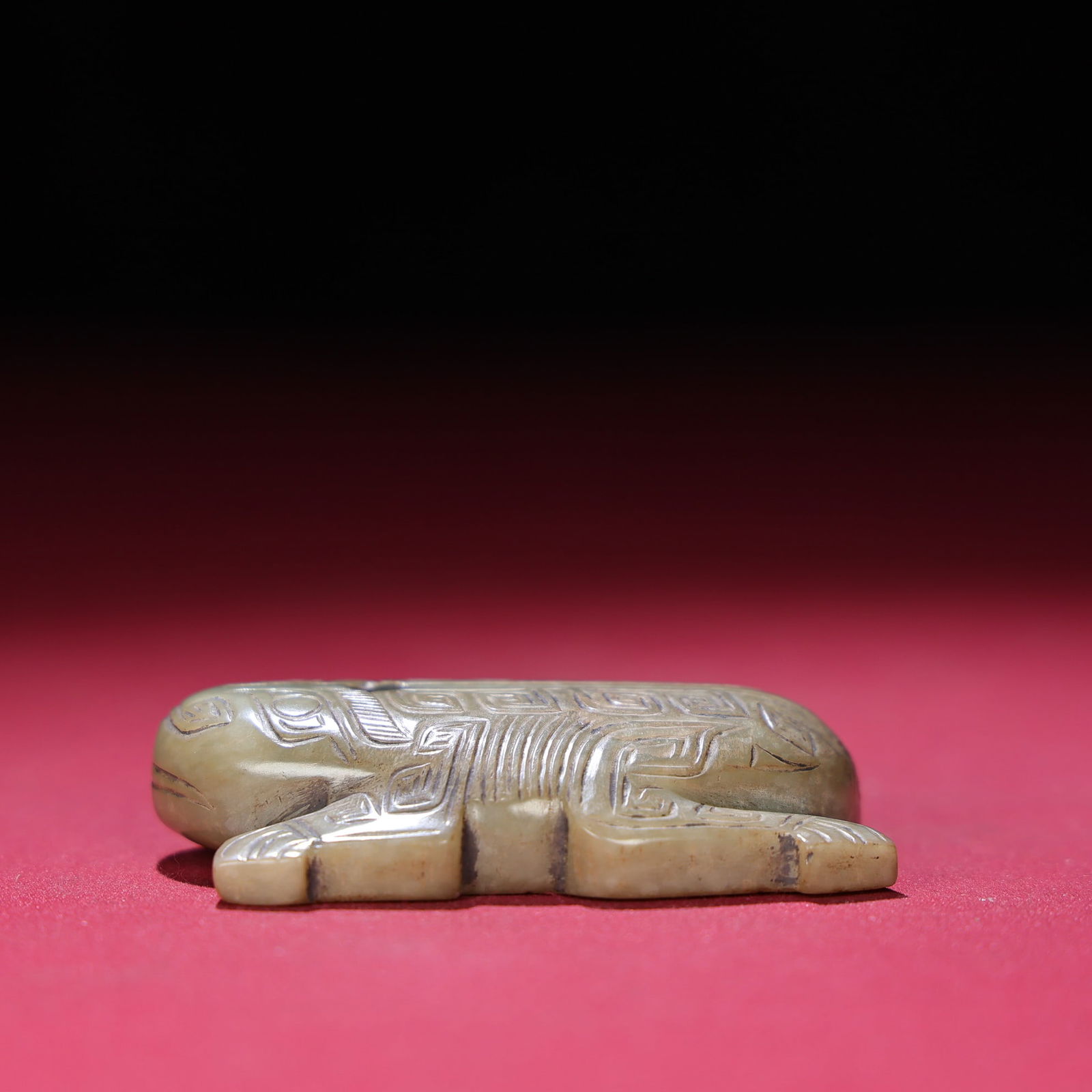 Hetian Jade Animal Pendant Frog - 8