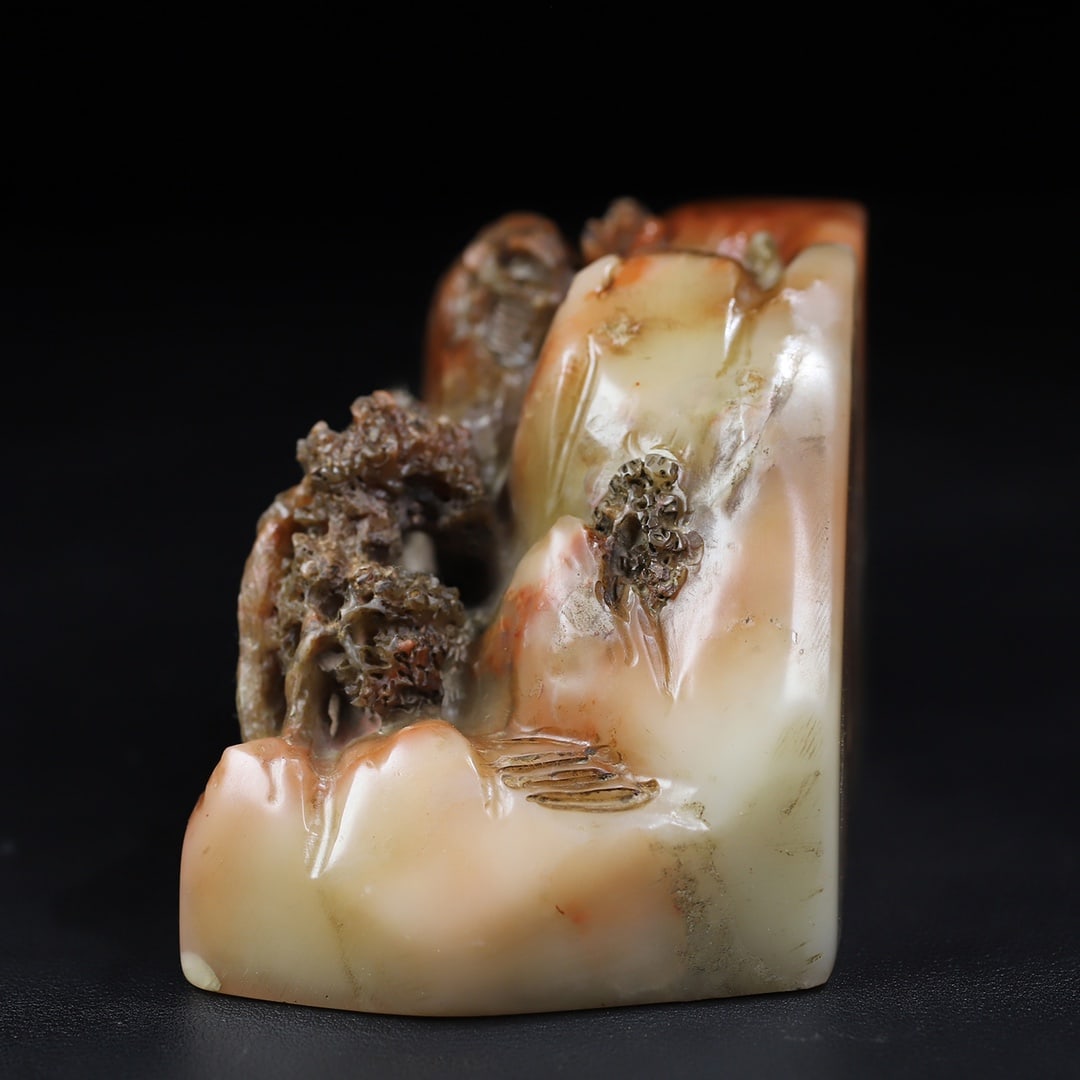 Shoushan Soapstone Hand-Carved Seal/Stamp Sages - 6