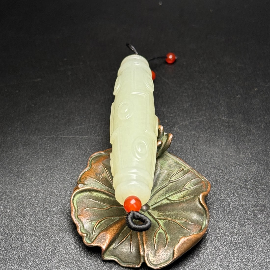 Hetian Jade Pendant,Nine Eye - 6