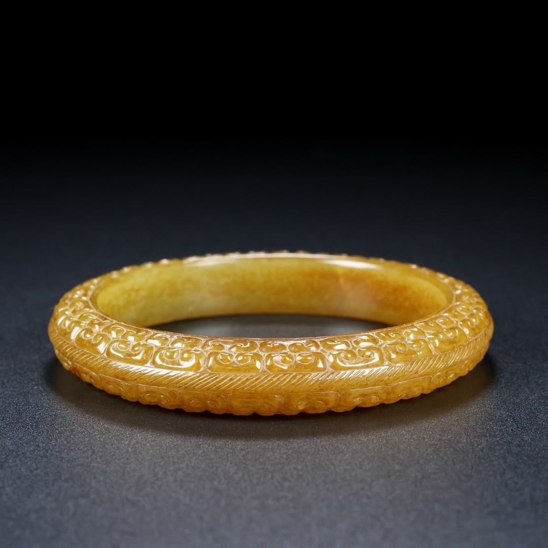 Inside Diameter 60mm Hetian Jade Bracelet: Title: Inside Diameter 60mm Hetian Jade Bracelet Origin: Chinese Date/Period: After1900 Materials: Hetian Jade Dimensions: 60(mm)2.36(inches) Dimension:78 x 12(mm)3.07 x 0.47(inches) Weight:0.11 lbs/5