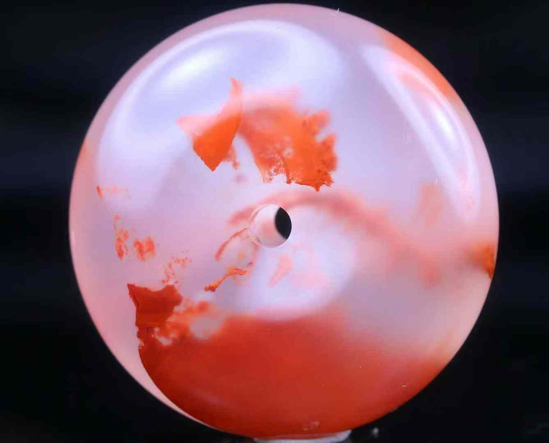 Nanhong Agate Lucky Pendant with Certificate - 2