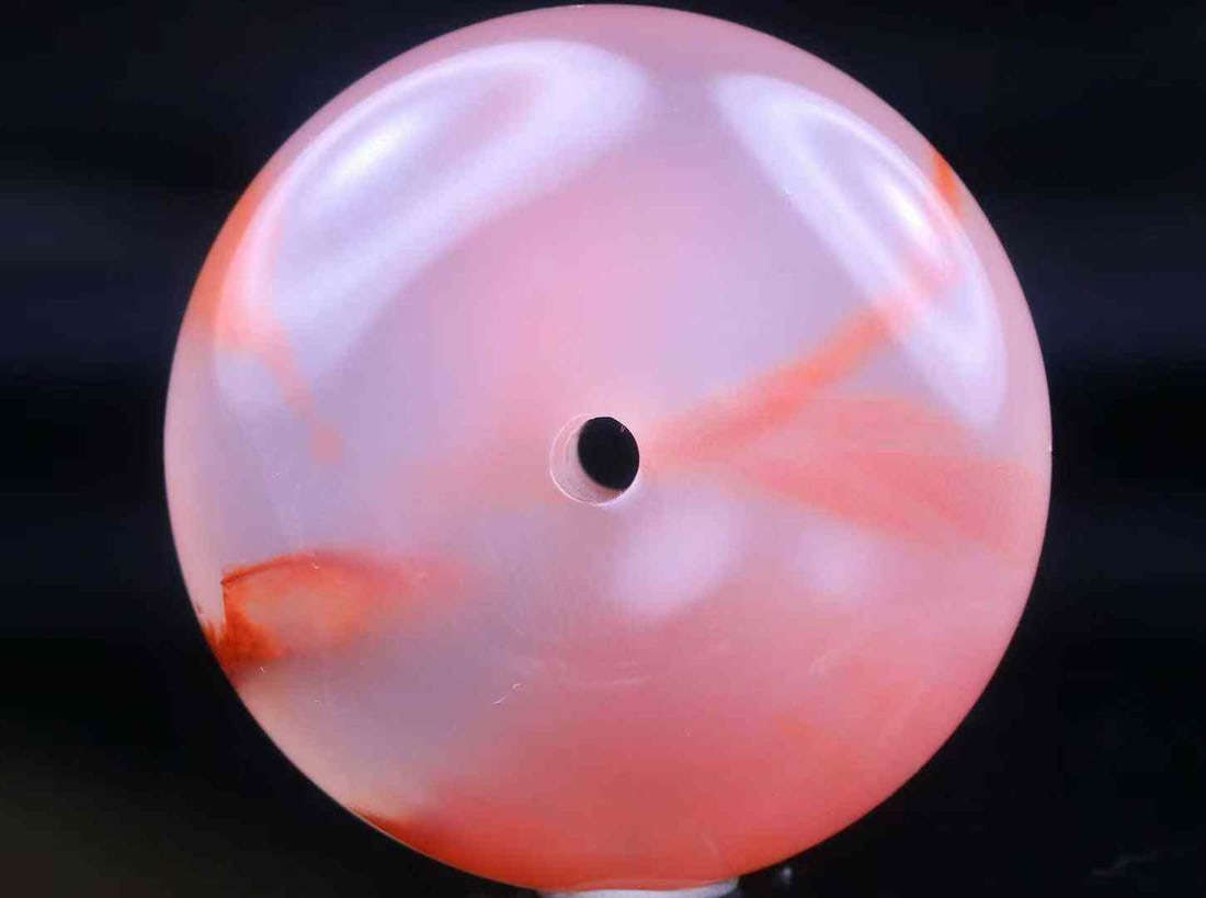 Nanhong Agate Lucky Pendant with Certificate - 4