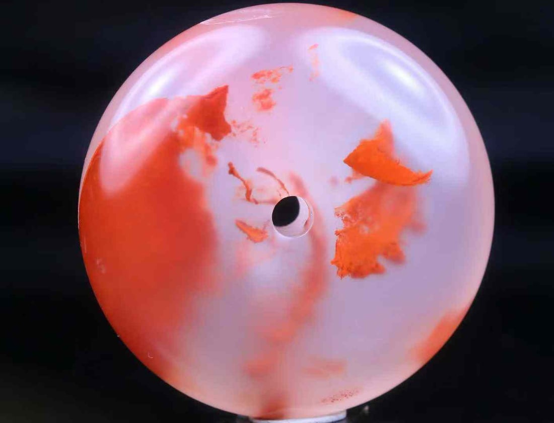 Nanhong Agate Lucky Pendant with Certificate - 6