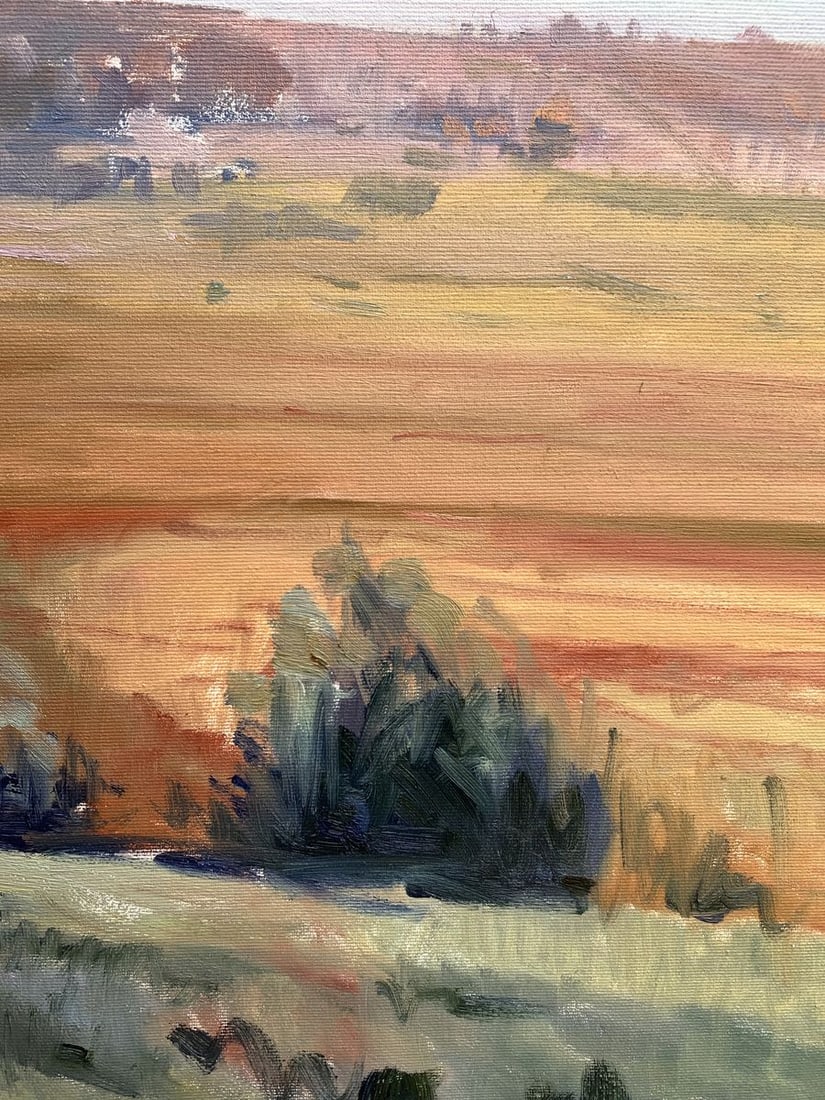 Oil painting Hot day Tatyana Derdey - 11