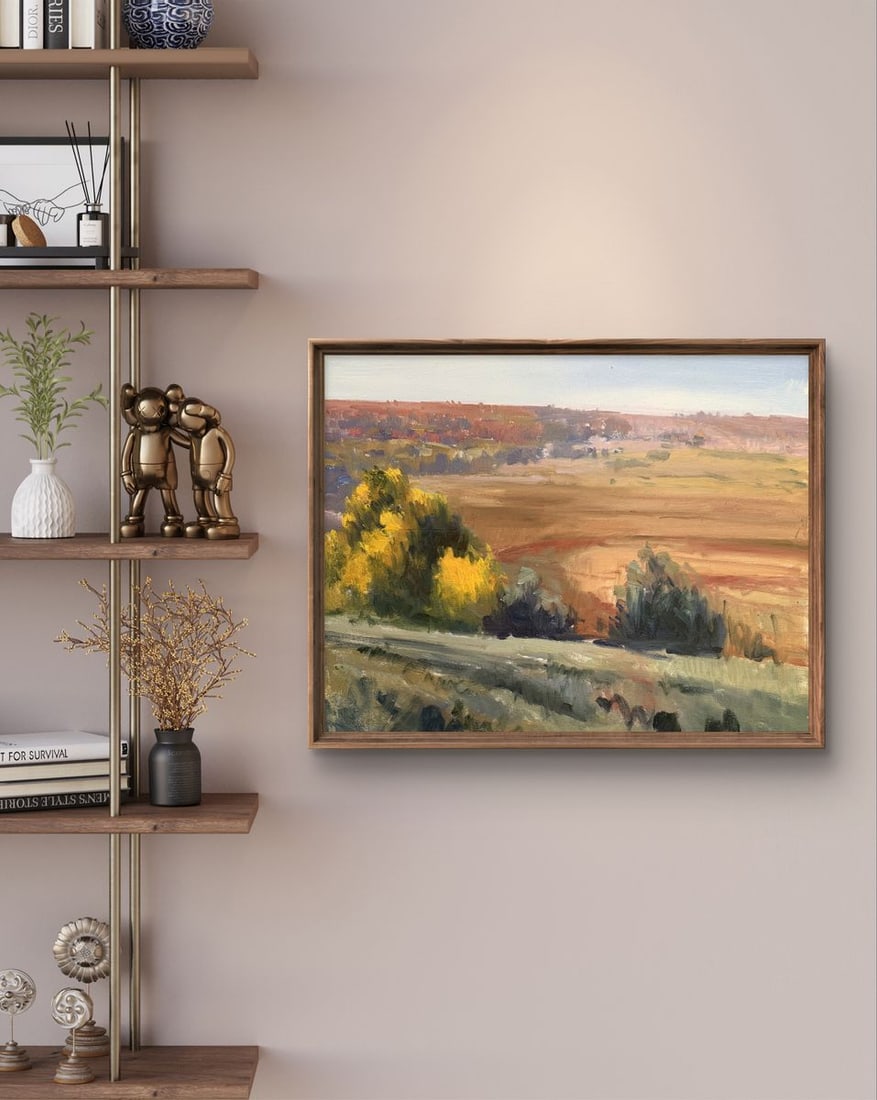 Oil painting Hot day Tatyana Derdey - 2