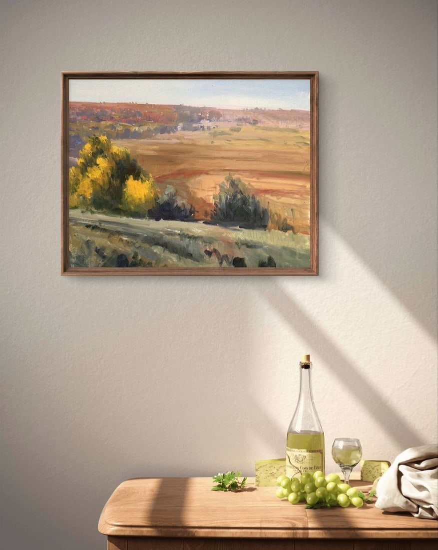 Oil painting Hot day Tatyana Derdey - 3