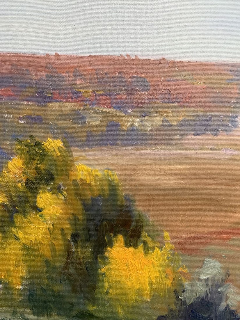 Oil painting Hot day Tatyana Derdey - 4