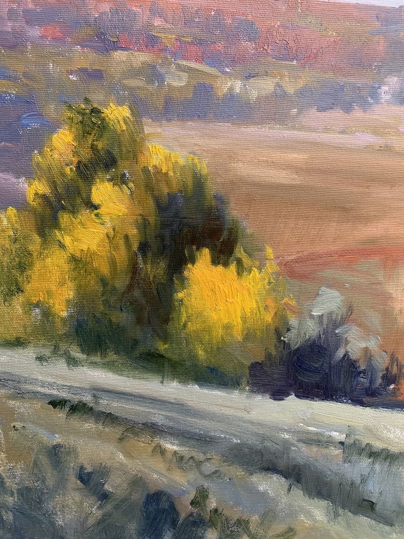 Oil painting Hot day Tatyana Derdey - 5