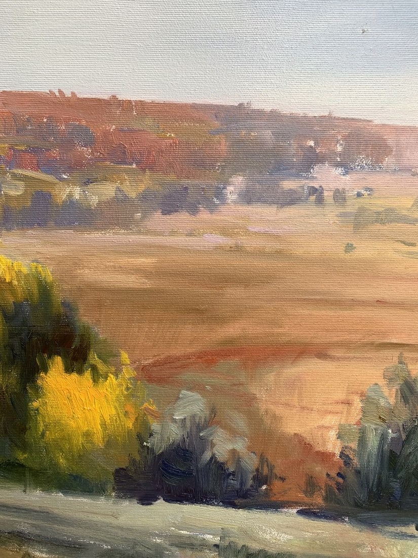 Oil painting Hot day Tatyana Derdey - 6