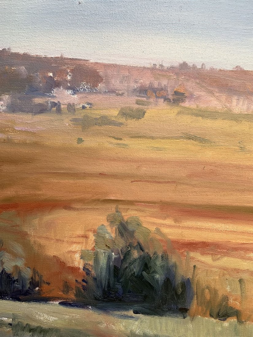 Oil painting Hot day Tatyana Derdey - 8