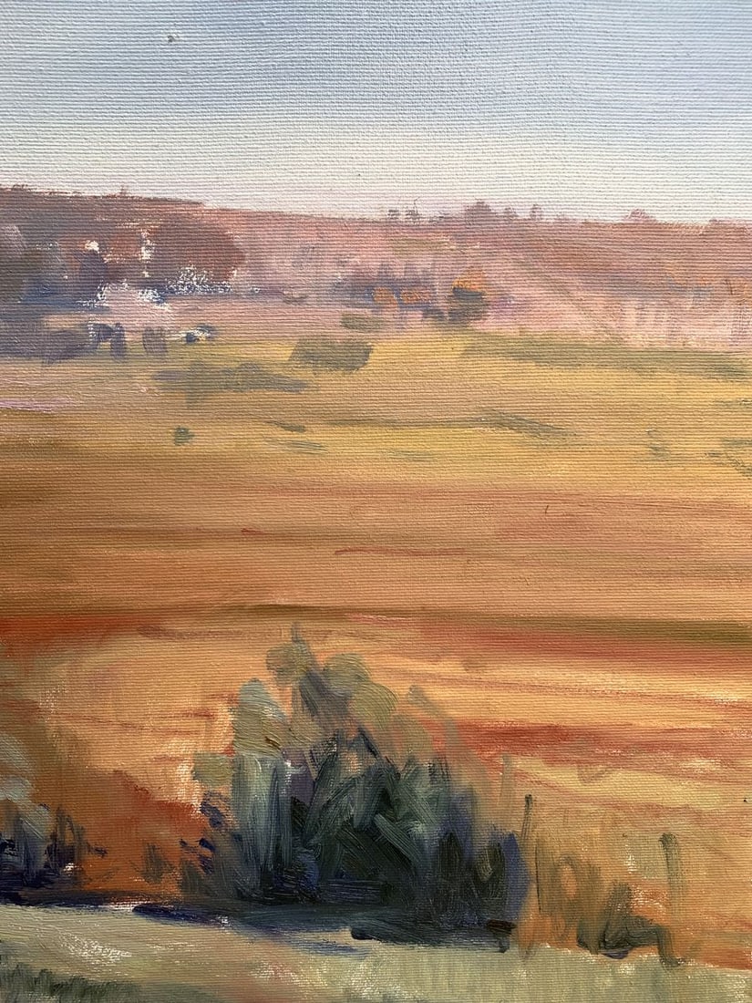 Oil painting Hot day Tatyana Derdey - 9