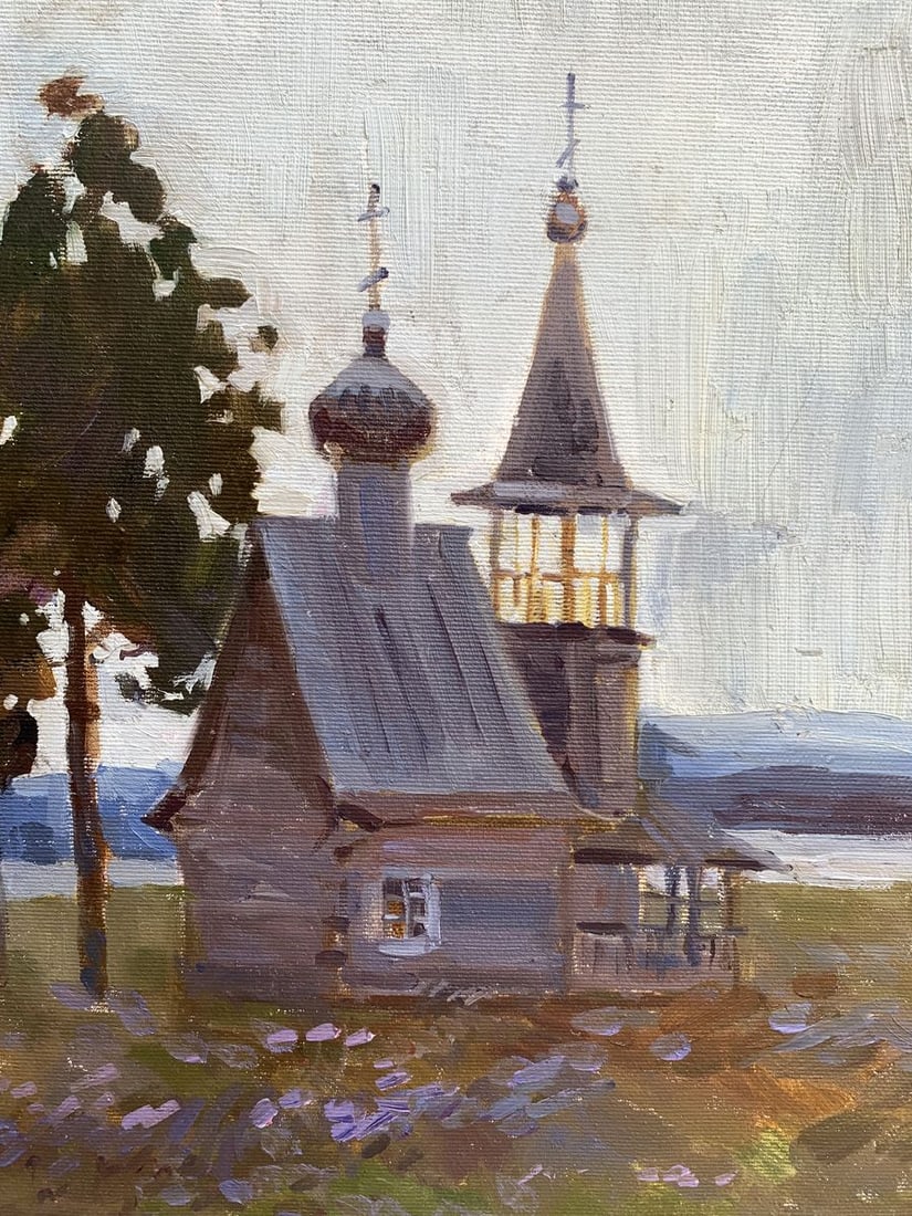 Oil painting Temple Tatyana Derdey - 11